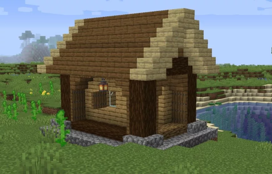 Minecraft Wood Cabin